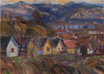 Row Of Cellars (1963) - Zsigmond Uhrig