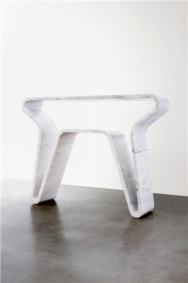 Unique "Extruded" High Console by Marc Newson, 2010