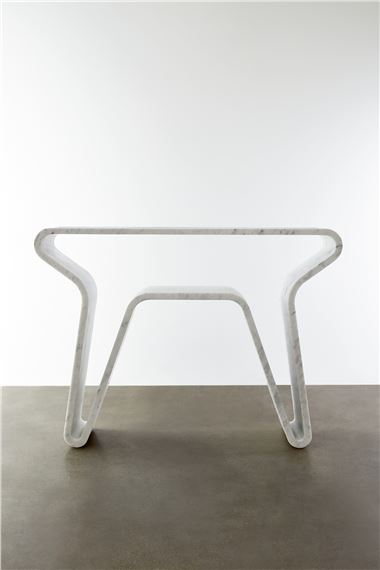Unique "Extruded" High Console by Marc Newson, 2010