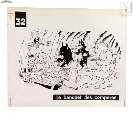 Le banquet des compères by Claude Dubois, 1971