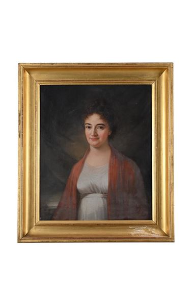 PORTRAIT OF A LADY by Swedish School, 19th Century