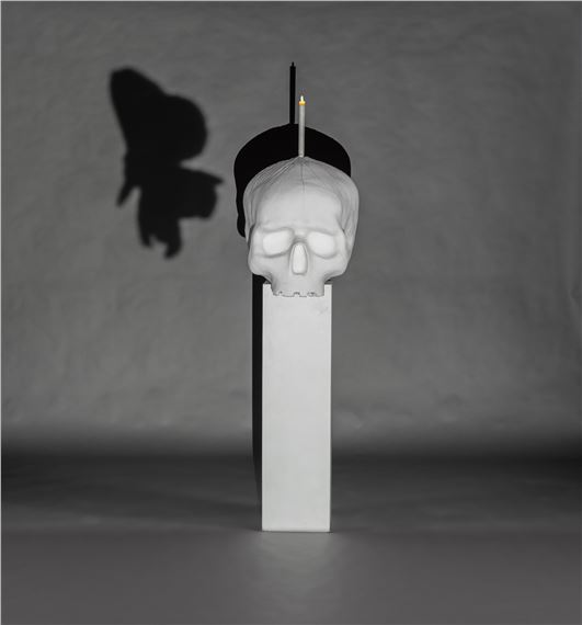 Flame by Tony Oursler, 1998