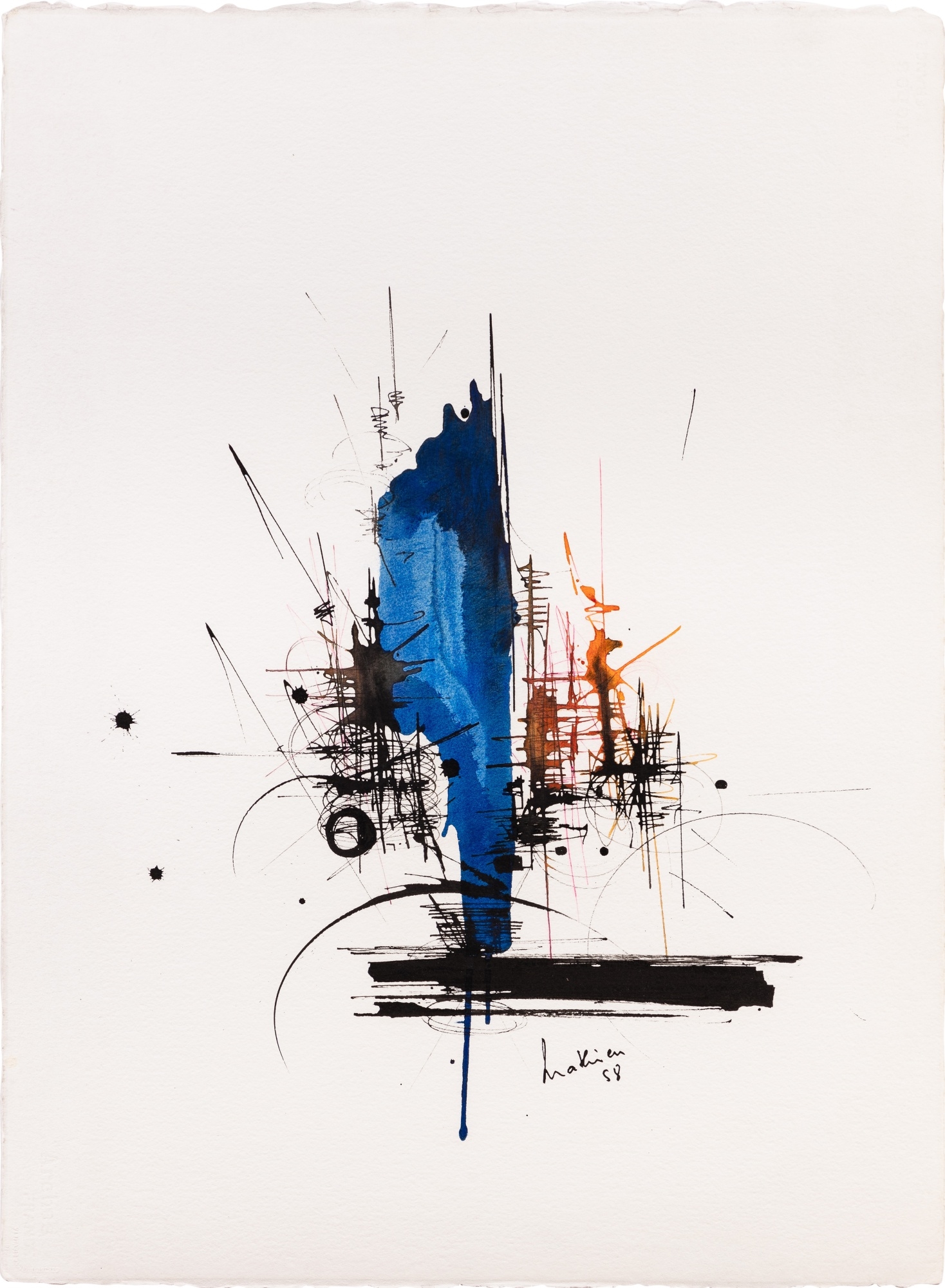 Georges Mathieu | Untitled | MutualArt