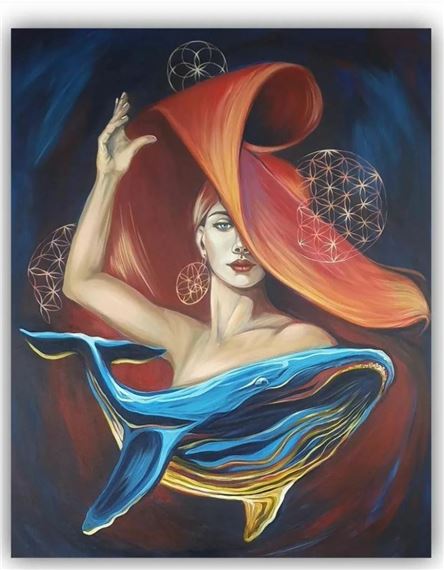 Opening my eyes by Oksana Malanij, 2023