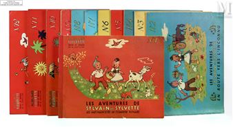 Aventures de Sylvain et Sylvette - Maurice Octave Lucien Cuvillier