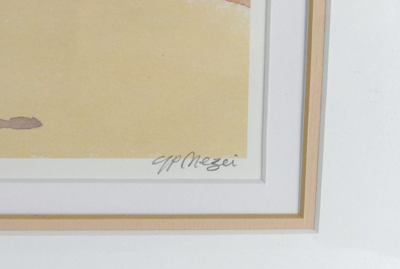 Artwork by Gabor P. Mezei, Main Street - Unionville, Ontario, Made of print