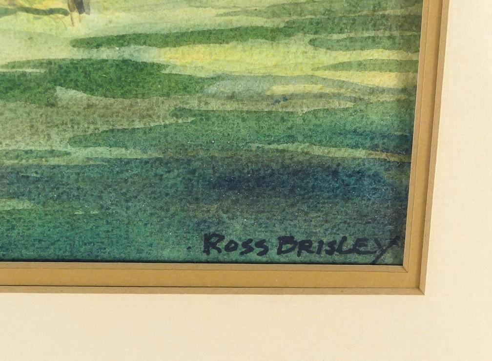 Artwork by Ross Brisley, Untitled: Homestead View, Made of watercolour on paper