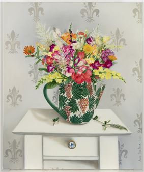 Still life with snapdragon - Anna Baklane