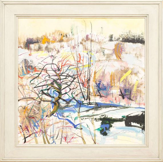 Winter in March by Jānis Pauļuks, 1976