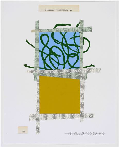 NOMBRES, NOMENCLATURE, 105, 2020 - Mario Côté