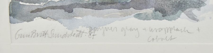 Artwork by Gun-Britt Sundstedt, Untitled, Made of Watercolour