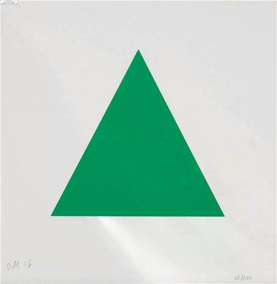 Ohne Titel by Olivier Mosset, 2016