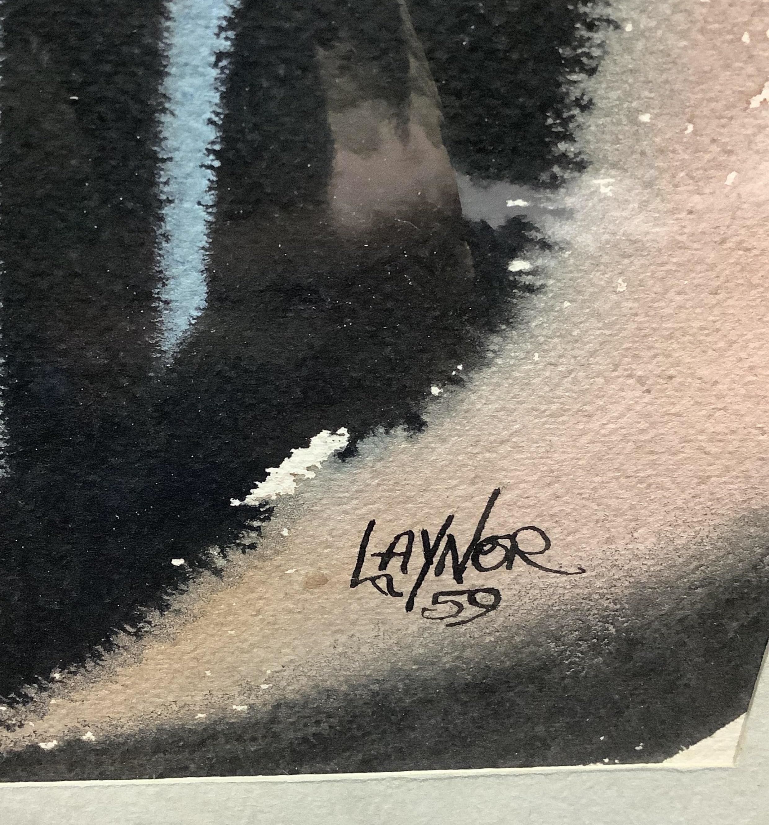 Harold Laynor | Harold Laynor Watercolor On Paper | MutualArt