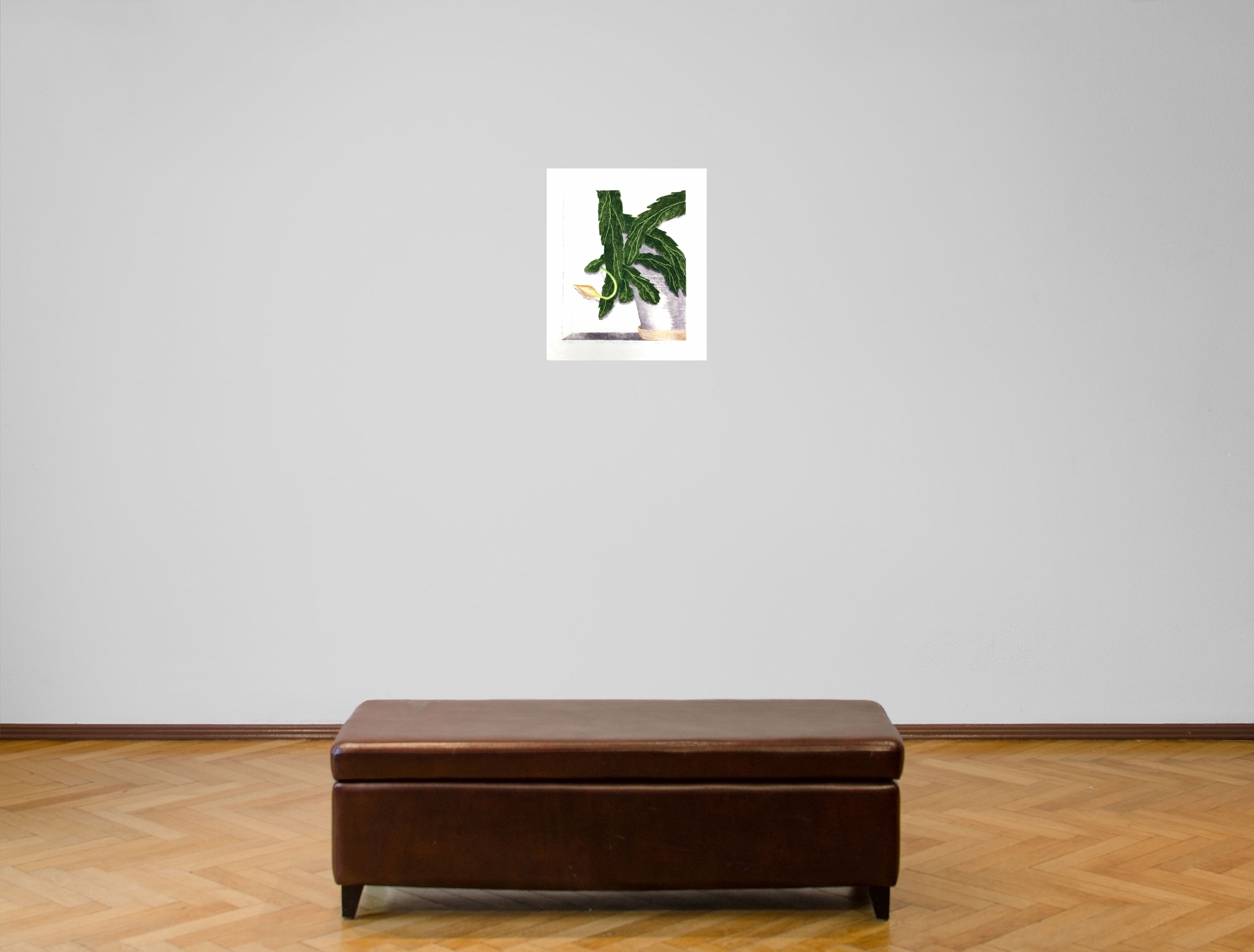 Artwork by Nuong Van-Dinh Tran, Nakts ziedēšana.., Made of monotype, rice paper