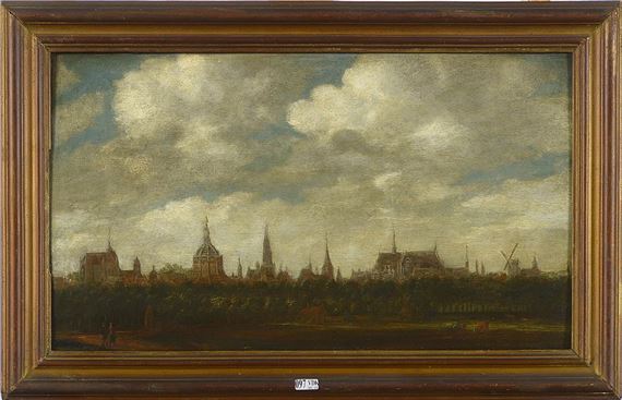 Vue de Leiden by Anthonie Jansz. van der Croos