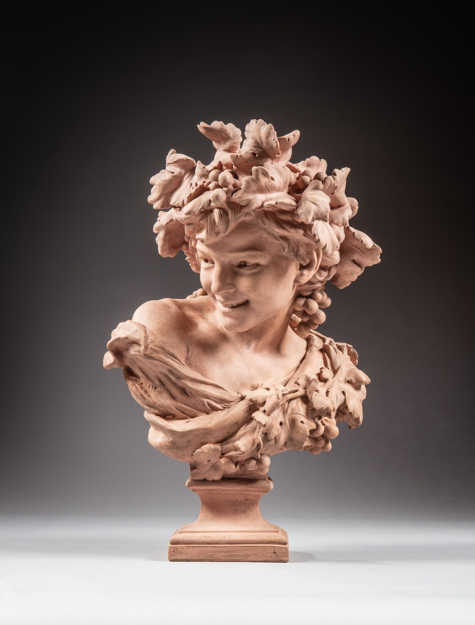 Jean-Baptiste Carpeaux | Le Rieur aux pampres (Laughing Boy Crowned ...