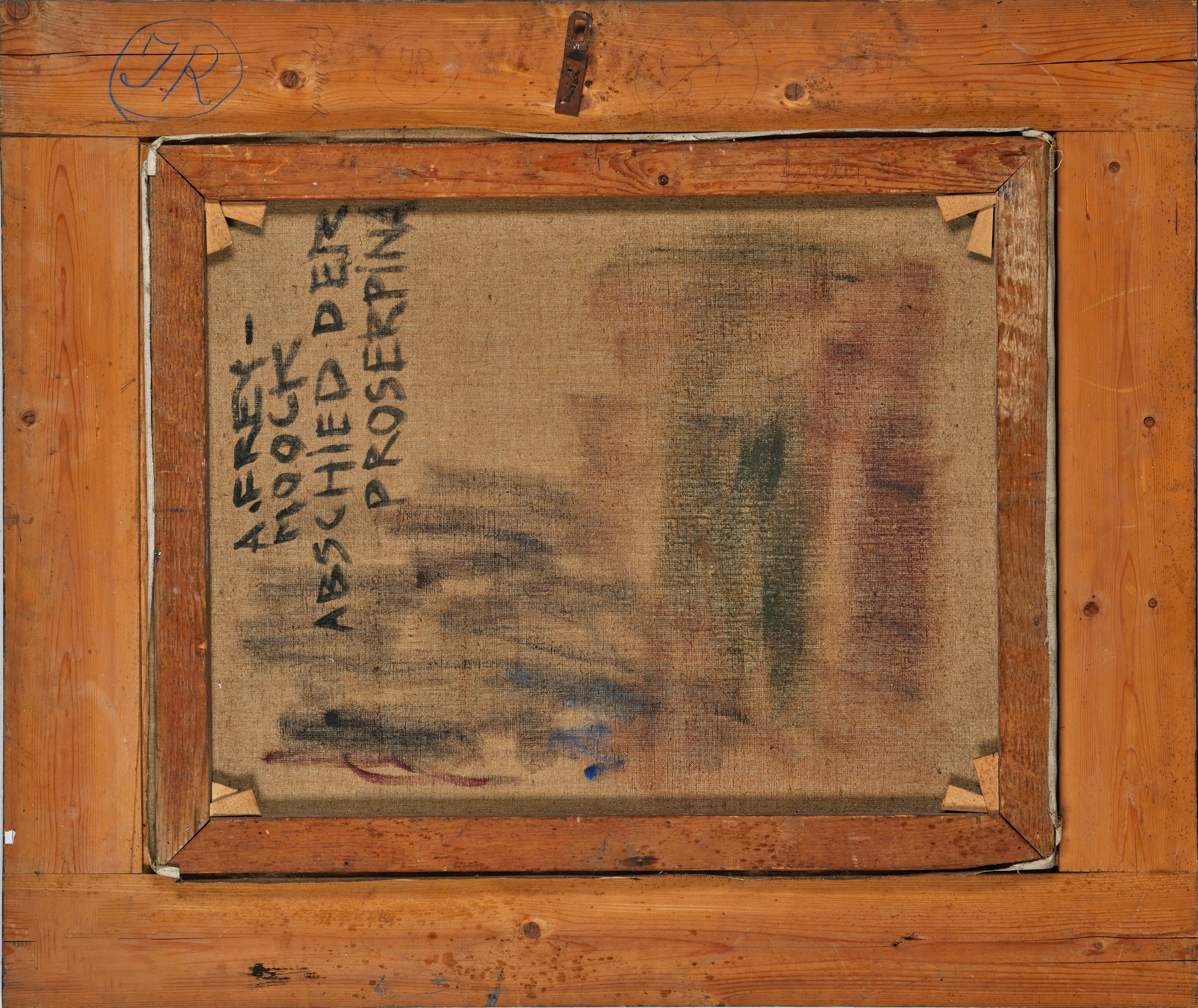 Artwork by Adolf Frey-Moock, Abschied der Prosperina, Made of oil on canvas