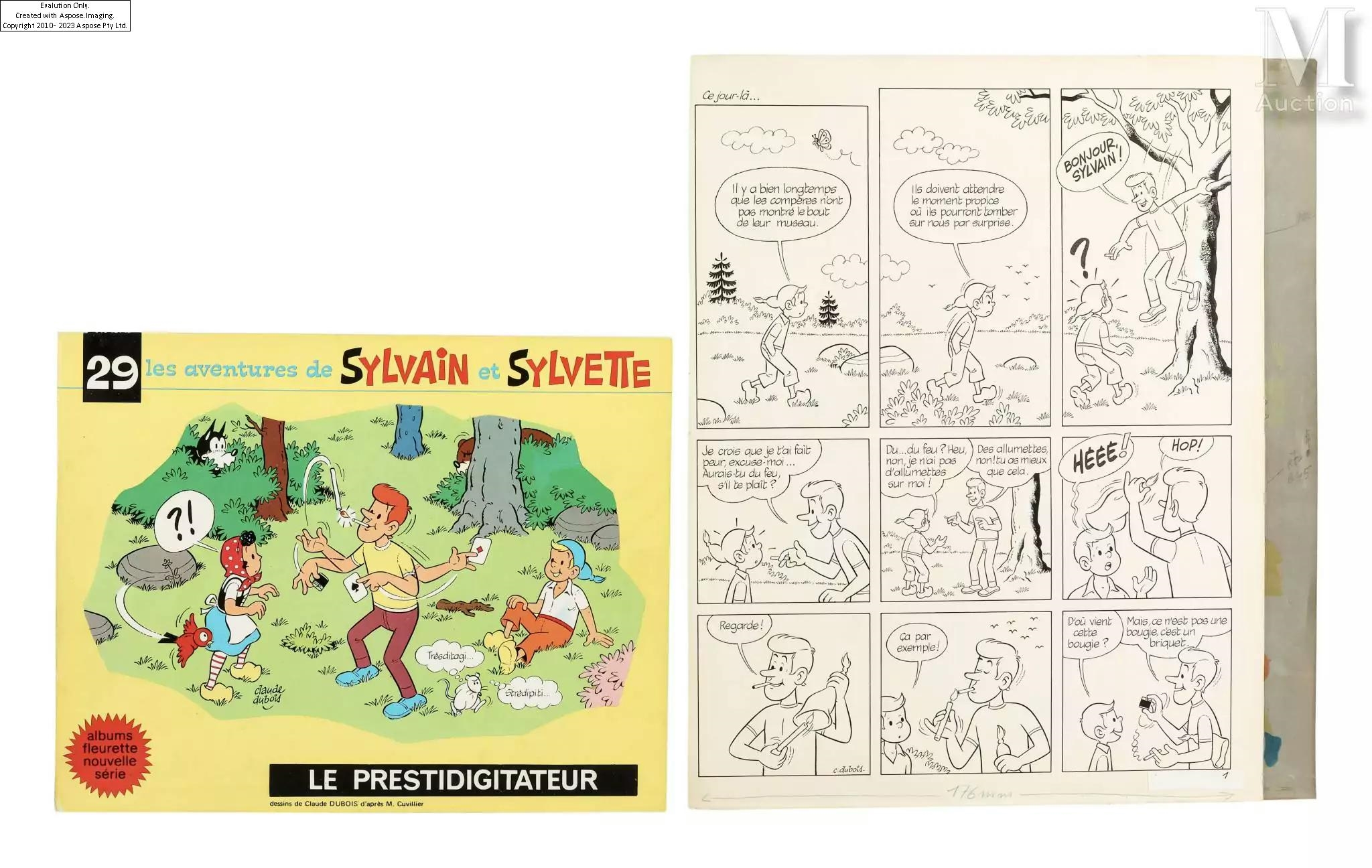 Artwork by Claude Dubois, Le Prestidigitateur, Made of Indian ink