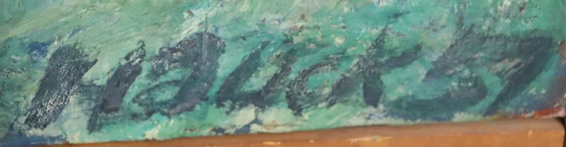 Artwork by Fred G. Hauck, Abstract composition, Made of Oil on canvas