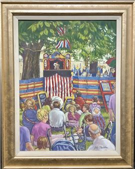Punch & Judy, Cathedral Green - John Staddon