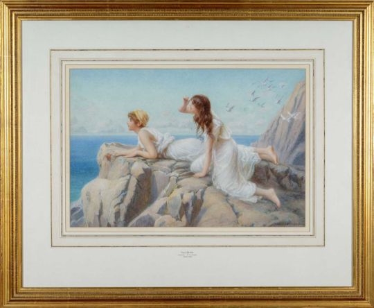 Henry Ryland | Sea Birds | MutualArt