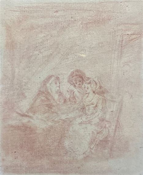 The fortune teller - Jean-Claude de Saint-Nom