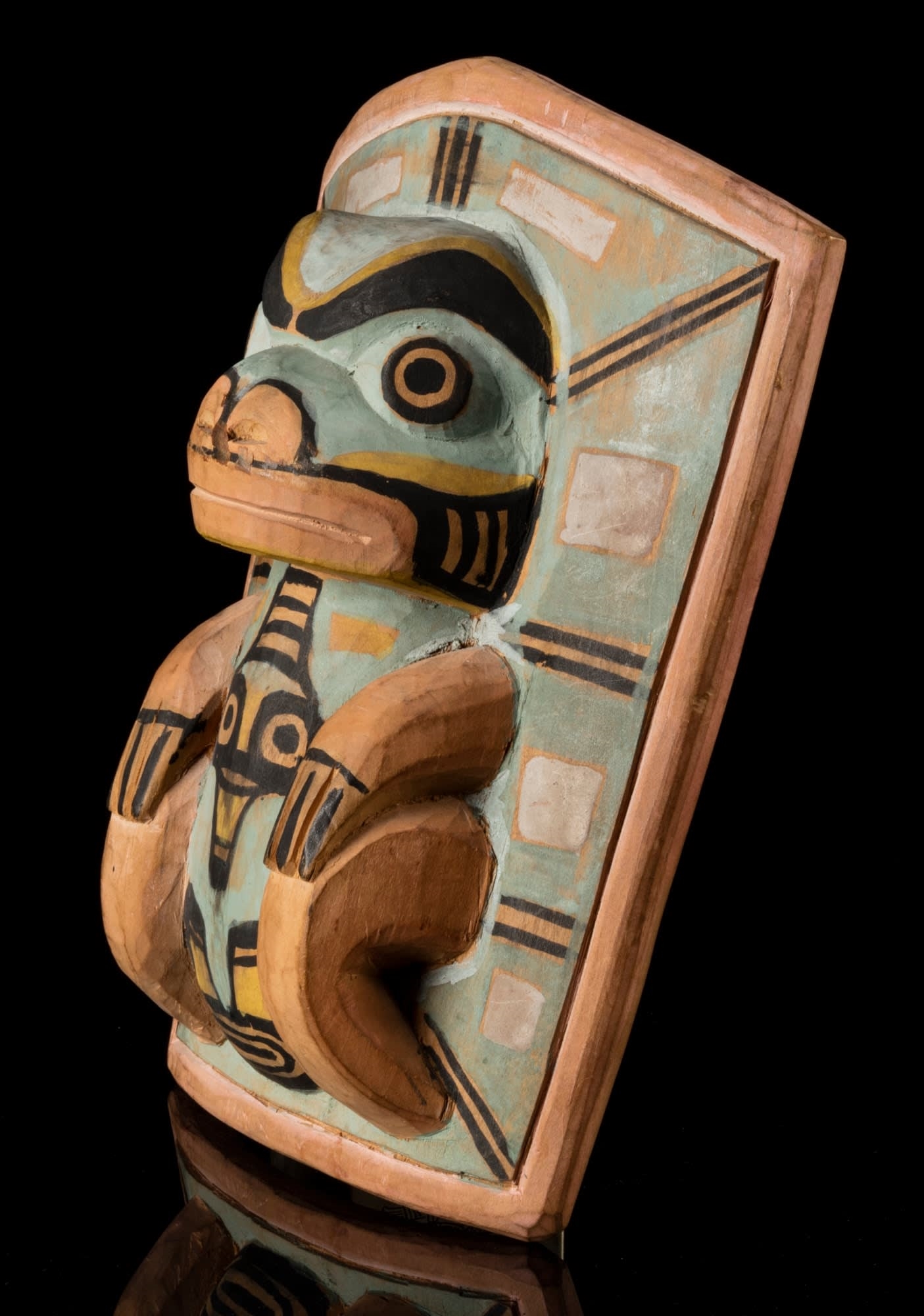Mungo Martin | Frog Frontlet (Circa 1930) | MutualArt