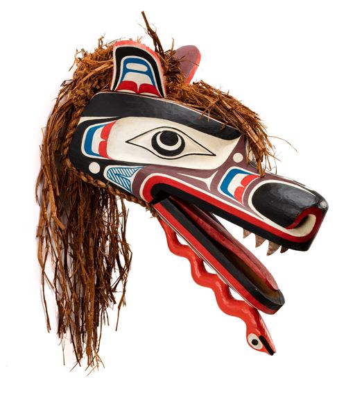 Hamat’sa Bear Headdress by Beau Dick, circa 1998