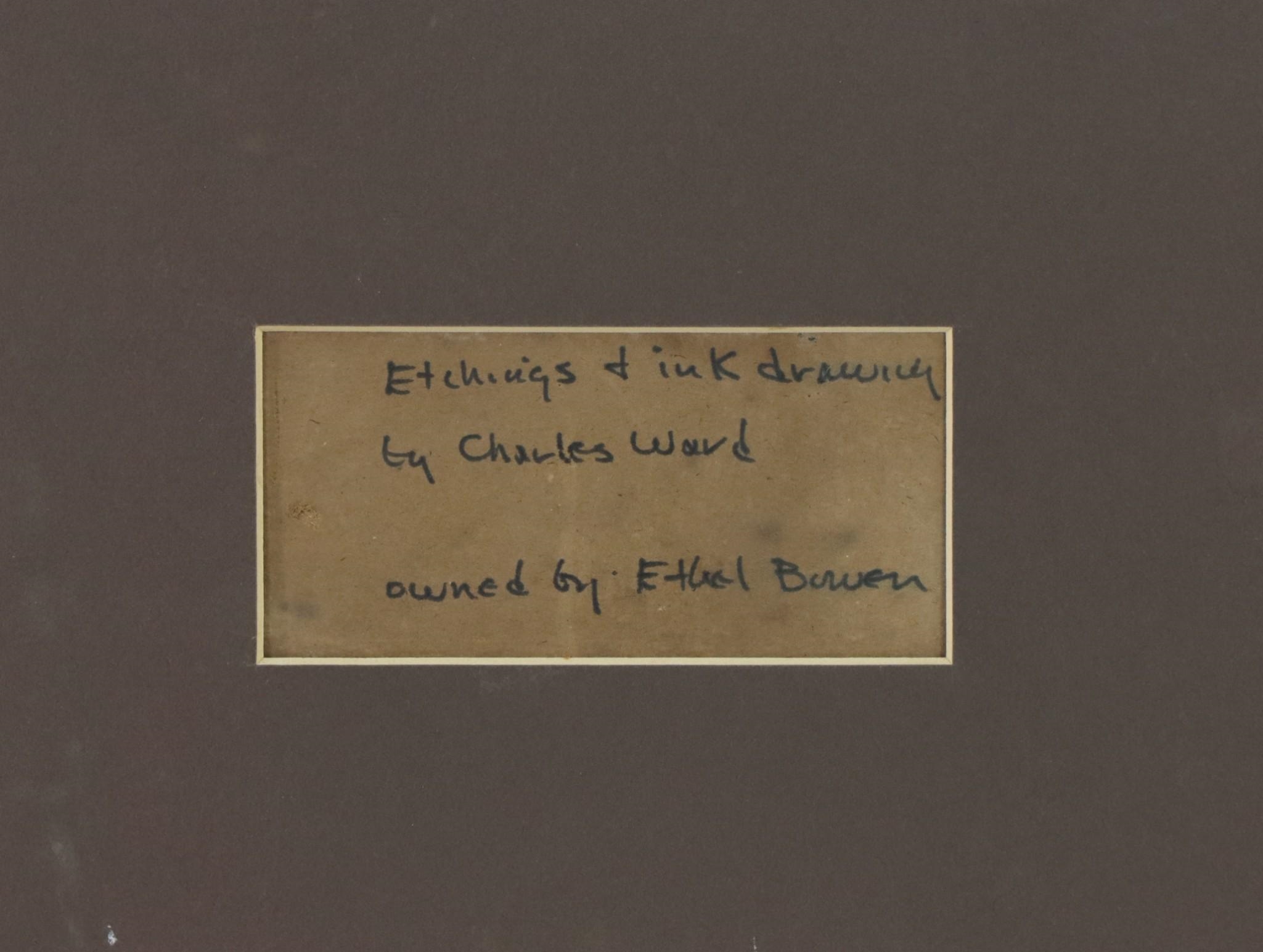Charles William‏ Ward | Collection of ink drawings and etchings | MutualArt
