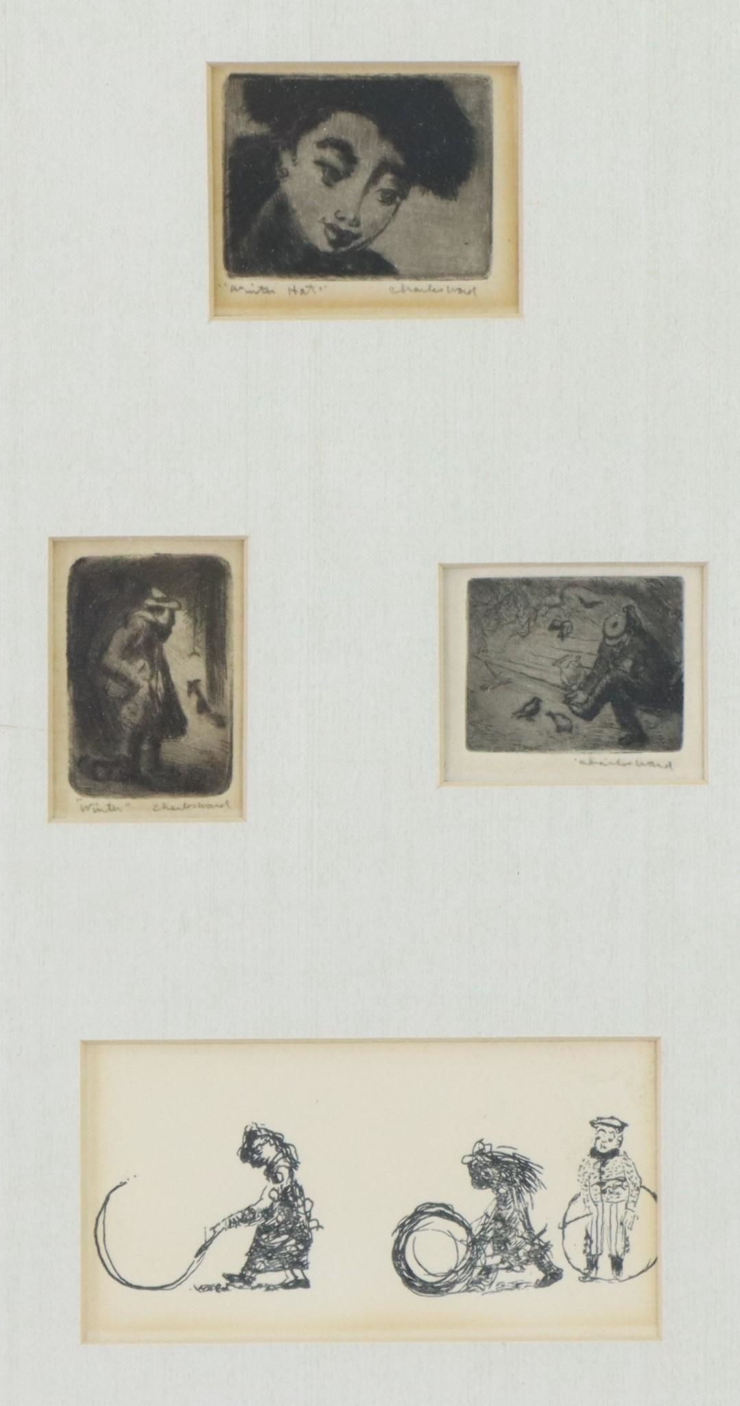 Charles William‏ Ward | Collection of ink drawings and etchings | MutualArt