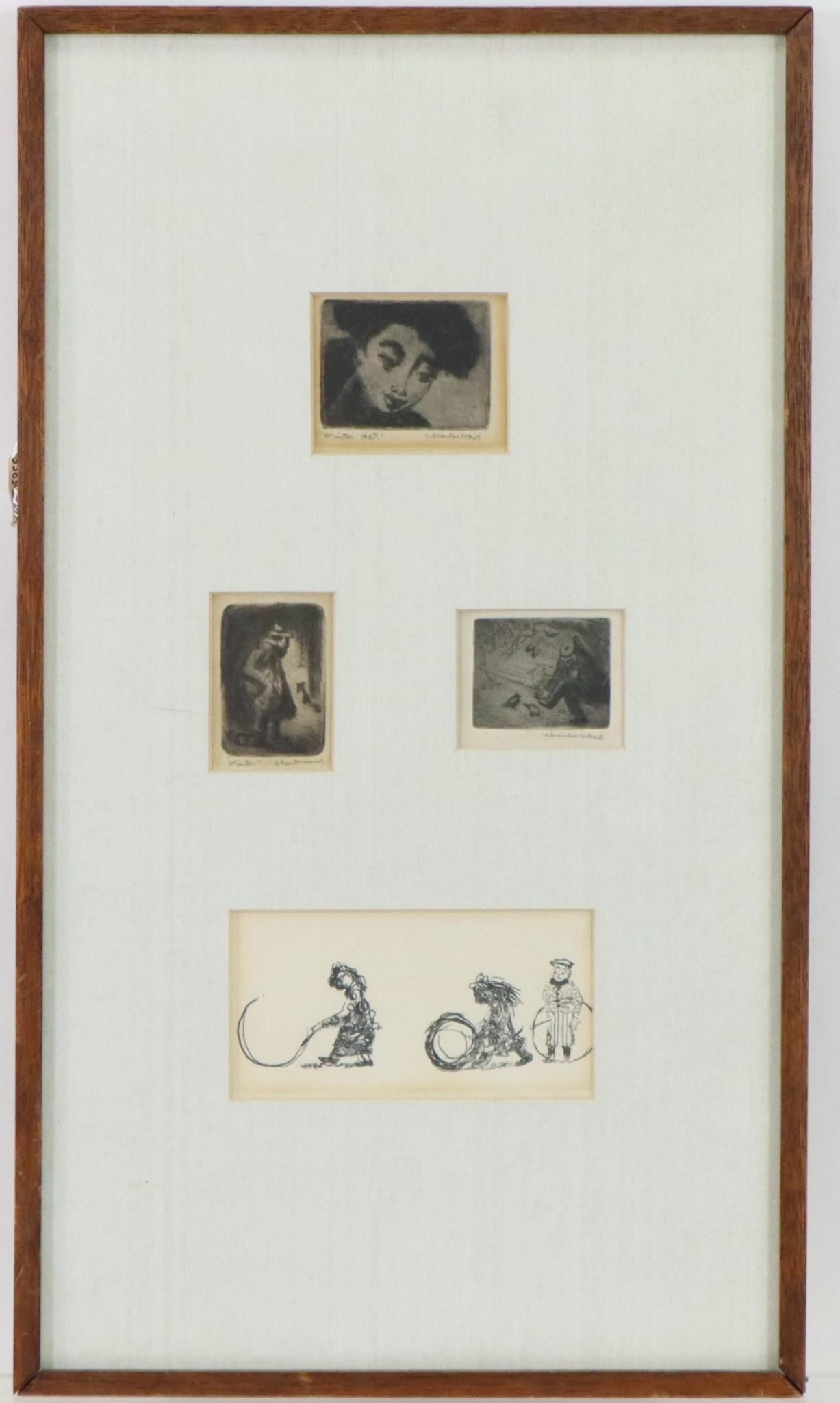Charles William‏ Ward | Collection of ink drawings and etchings | MutualArt