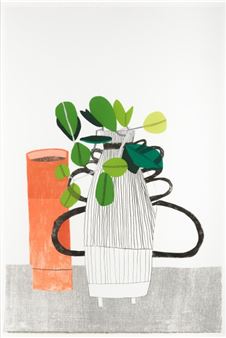 Jonas Wood - Leslie Sacks Gallery