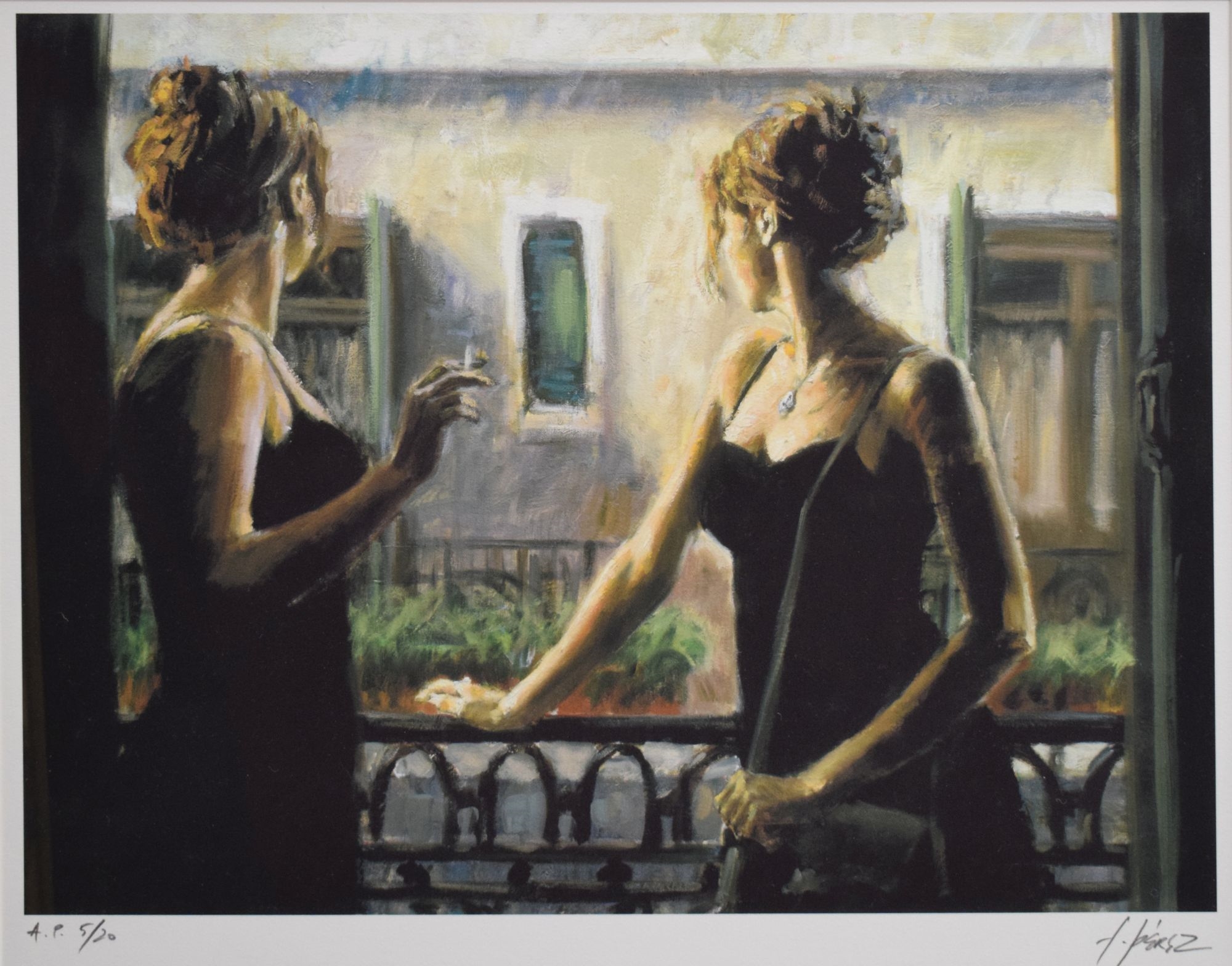 Buenos Aires IV by Fabian Perez