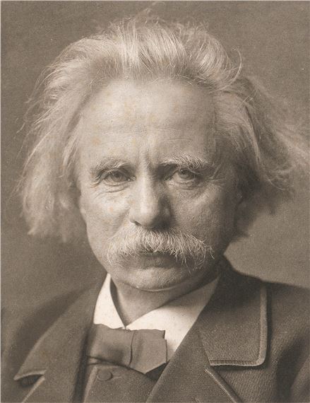 The composer Edvard Grieg - Nicola Perscheid