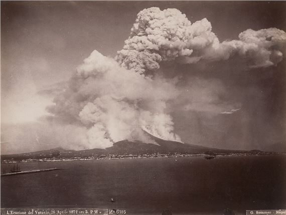 Views of Mount Vesuvius by Giorgio Sommer, 1872-1888