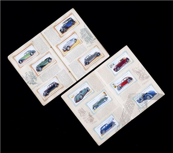 John Player | Vintage John Player Album of Motor Cars Cigarette Cards