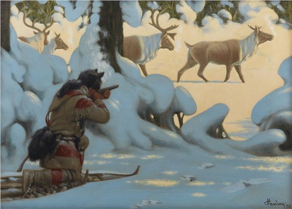 The Caribou Hunter - Arthur Heming
