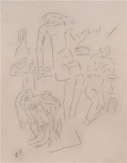 Konstantinos Parthenis | Allegorical composition | MutualArt