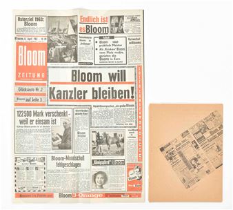 Bazon Brock, Bloom Zeitung and Manifeste Bloom, 1963/1964 - Bazon Brock