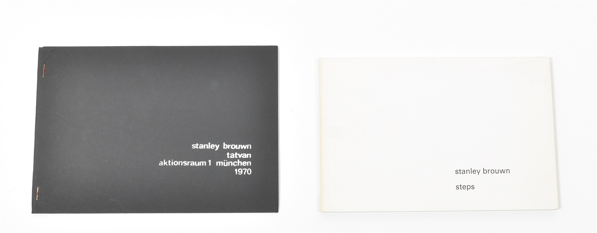 stanley brouwn, Tatvan and Steps - Stanley Brouwn