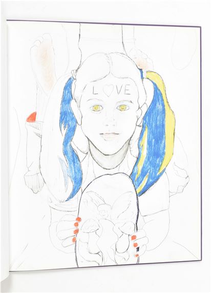 Mike Kelley | Mike Kelley, Hermaphrodite drawings (2007) | MutualArt