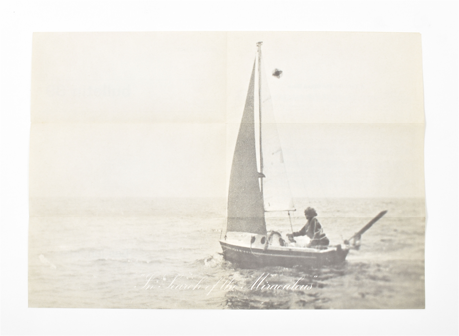 Artwork by Bas Jan Ader, Bas Jan Ader, two Art & Project bulletins, Made of illustration