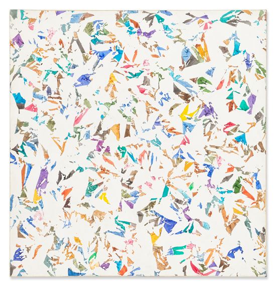 Blanc by Simon Hantaï, Executed in 1974