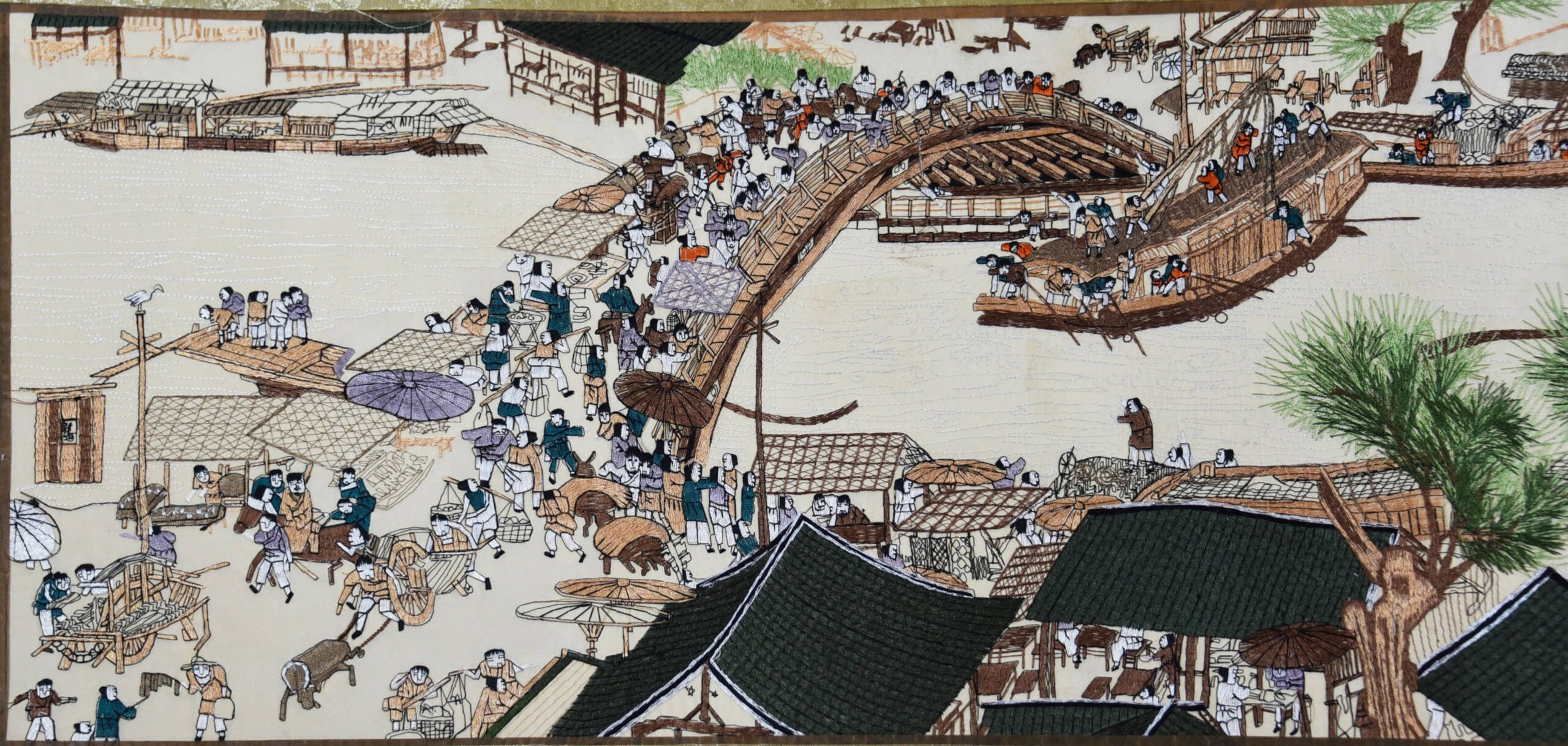 Zhang Zeduan | depicting ‘Along the River during the Qingming Festival ...