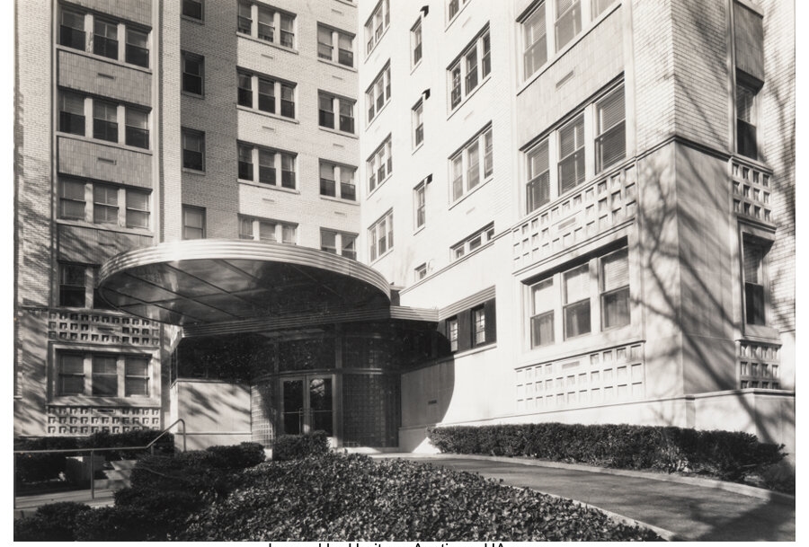 Artwork by Arnold Kramer, Untitled (Building Entrance) , 1976, Made of Gelatin silver print