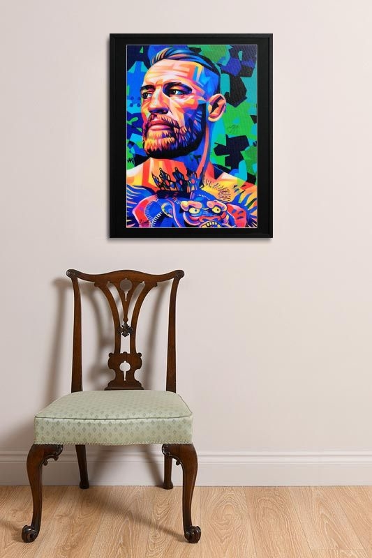 Artwork by Alberto Ricardo, Conor McGregor, Made of print on canvas