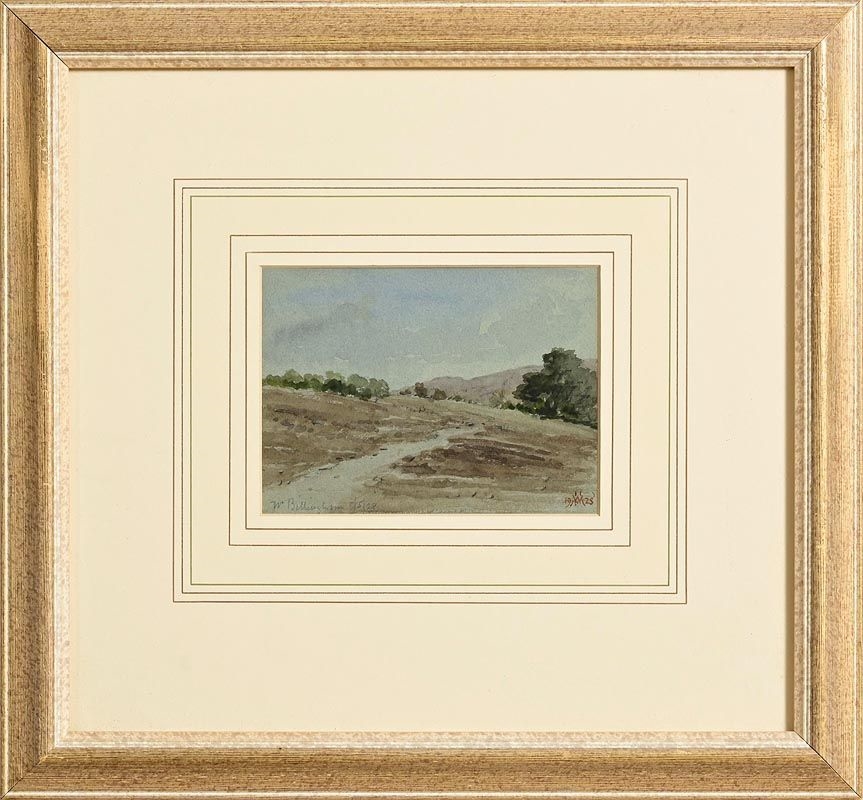 Artwork by Walter Billingham, The Gentle Path (1928), Made of watercolour on paper