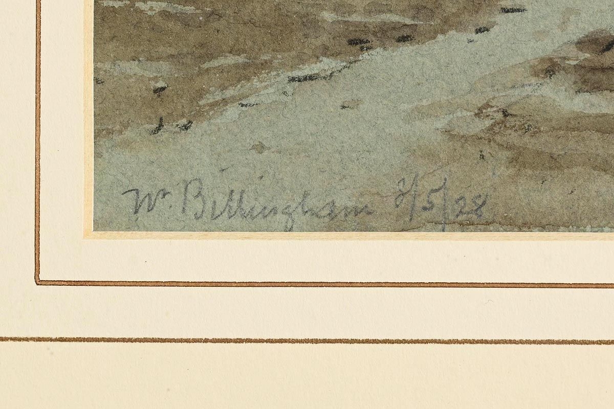 Artwork by Walter Billingham, The Gentle Path (1928), Made of watercolour on paper