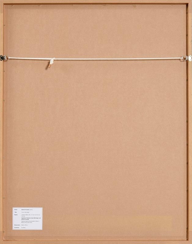 Artwork by Alberto Ricardo, Conor McGregor, Made of print on canvas