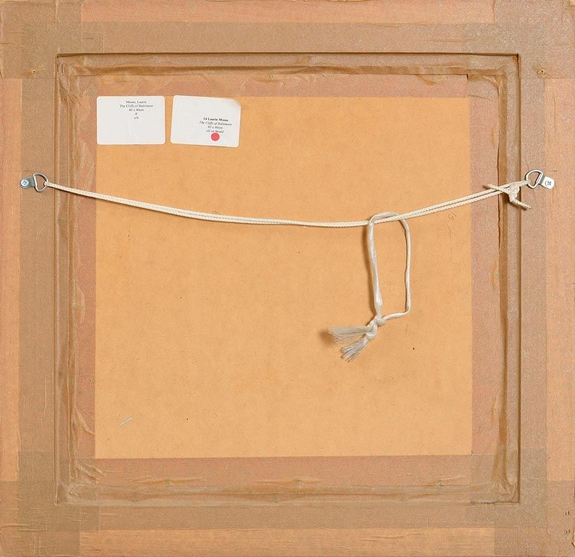 Artwork by Laurie Moses, Cliffs of Baltimore, Made of acrylic on board